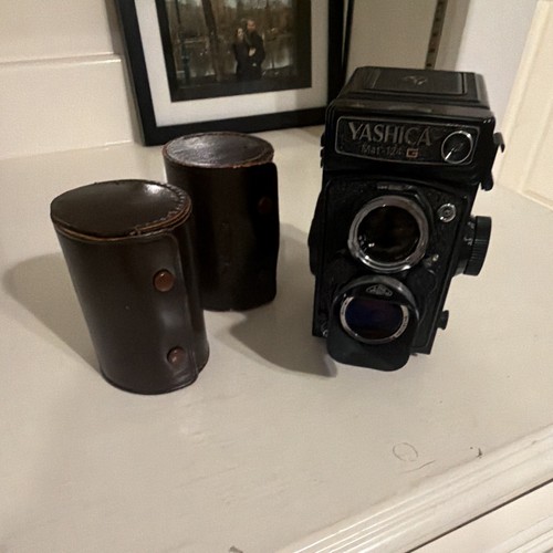 Yashica mat 124g black - black, tlr